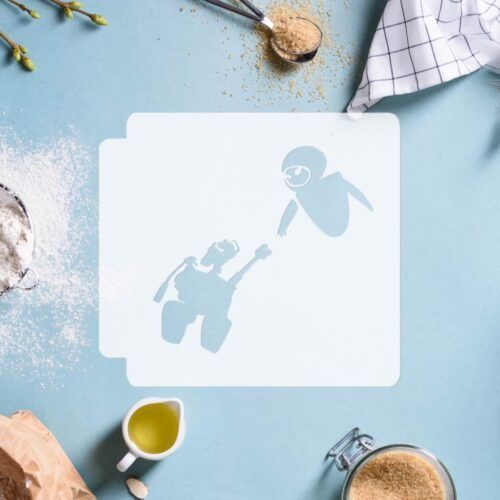 Wall E and Eve 783-H600 Stencil