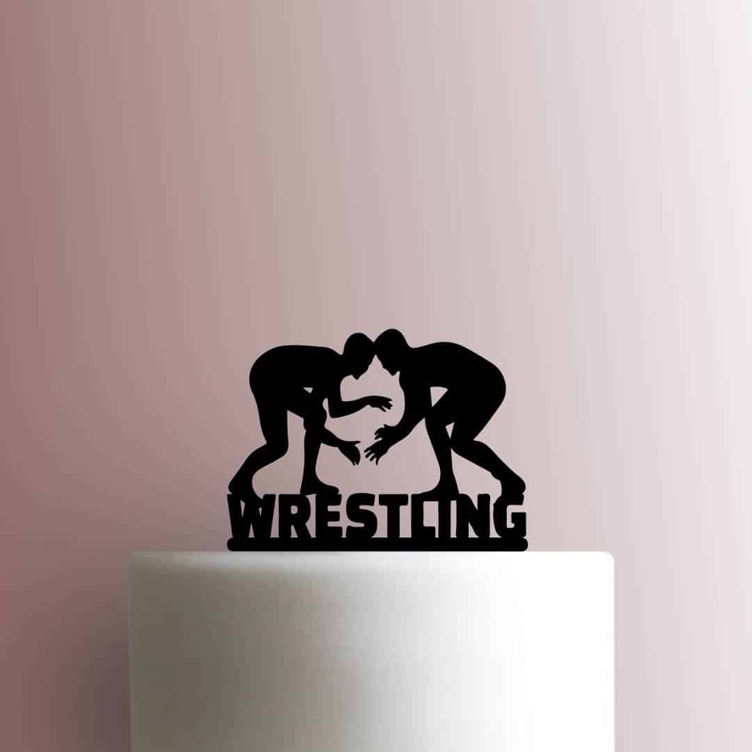 Wrestling 225-B515 Cake Topper