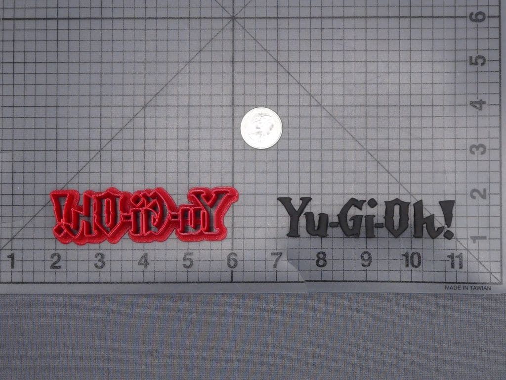 Yu-Gi-Oh Logo 266-J081 Cookie Cutter