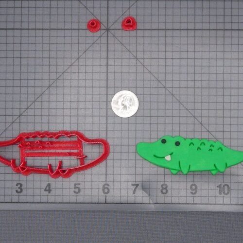 Alligator Body 266-I770 Cookie Cutter Set