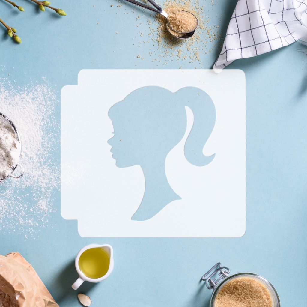 Barbie Head 783-I113 Stencil