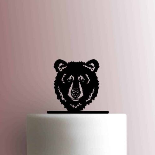 Bear Head 225-B568 Cake Topper