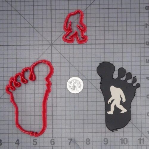 Big Foot Cameo 266-I964 Cookie Cutter Set