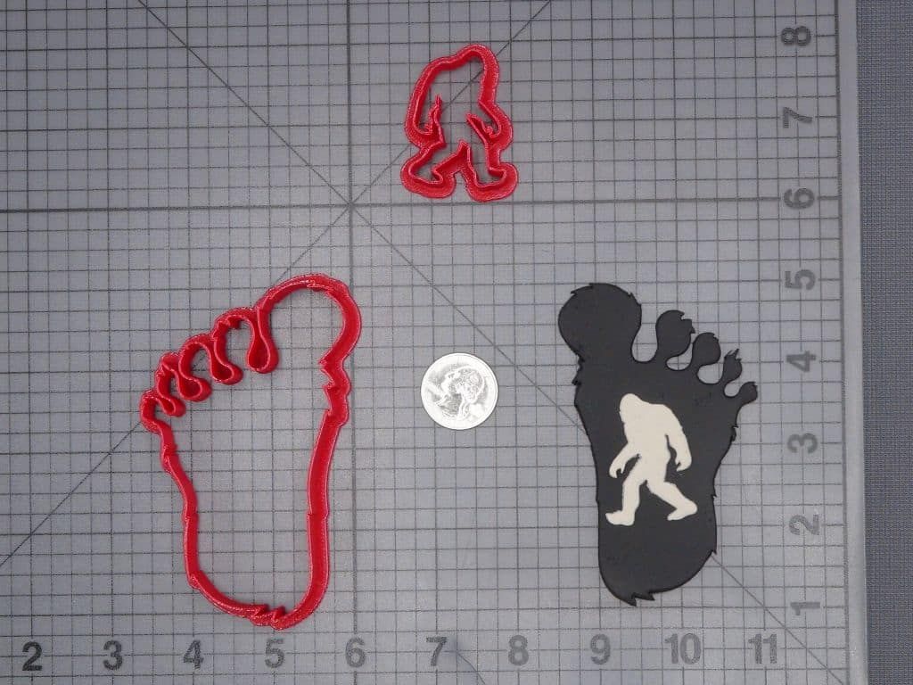 Big Foot Cameo 266-I964 Cookie Cutter Set