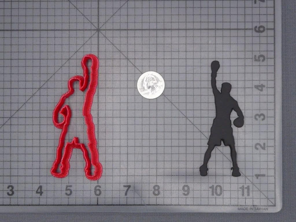 Boxer 266-I935 Cookie Cutter Silhouette