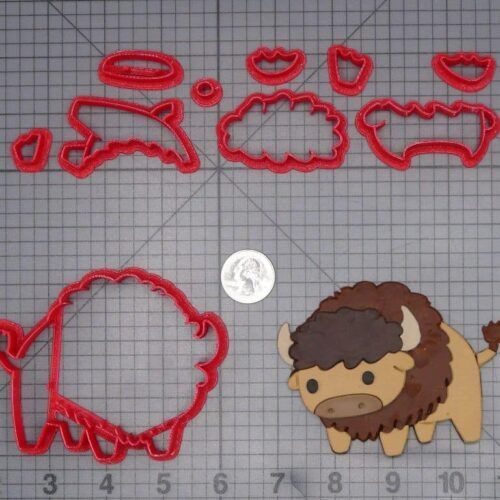 Buffalo Body 266-J073 Cookie Cutter Set
