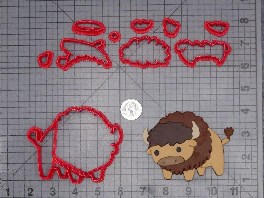 Buffalo Body 266-J073 Cookie Cutter Set