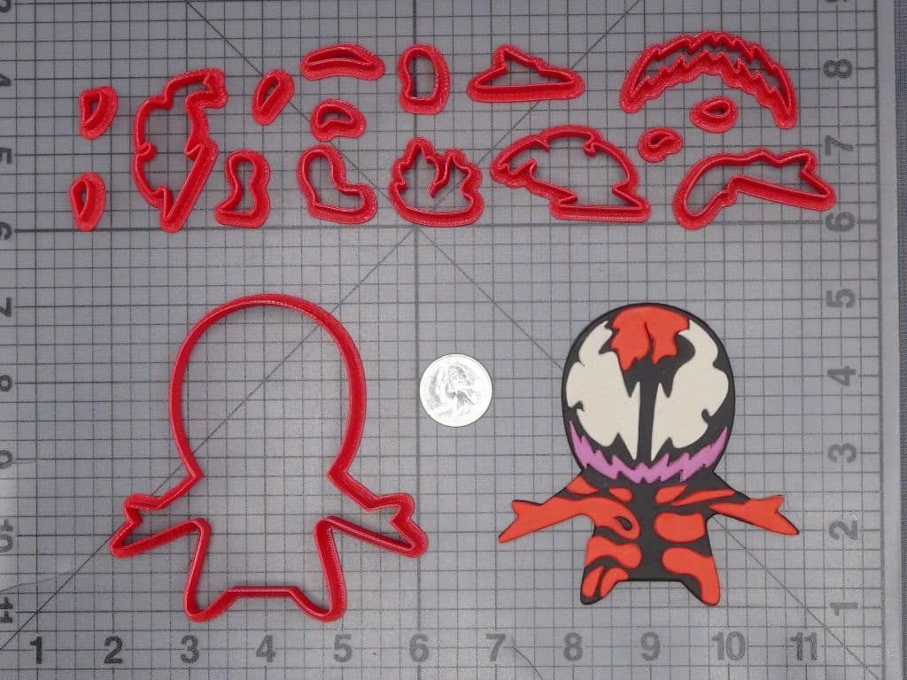Carnage Body 266-J227 Cookie Cutter Set