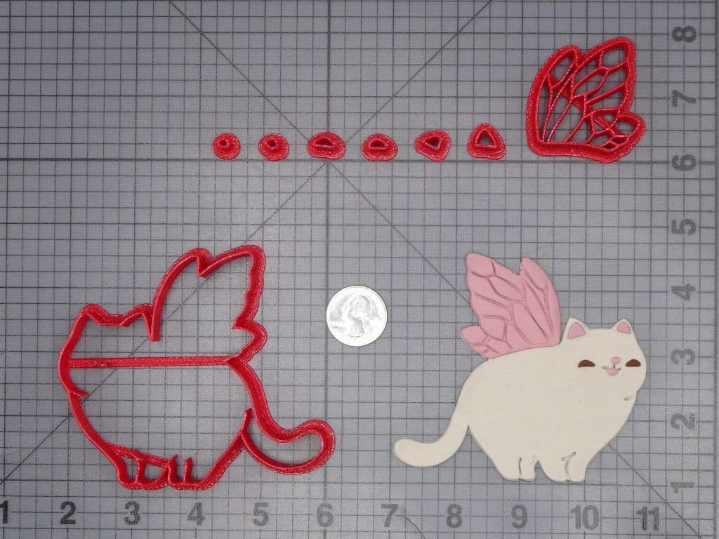 Cat Fairy 266-J135 Cookie Cutter Set