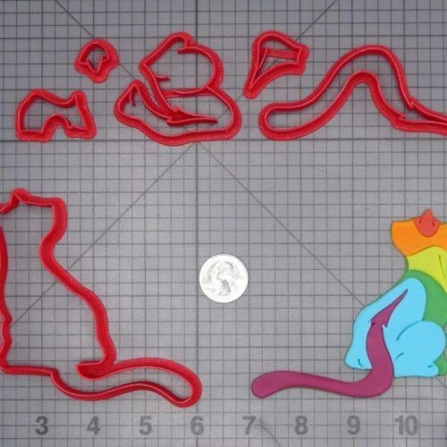 Cat Rainbow 266-J143 Cookie Cutter Set