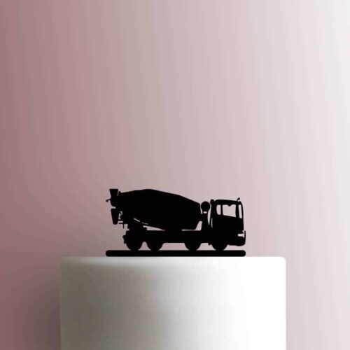 Cement Truck 225-B603 Cake Topper