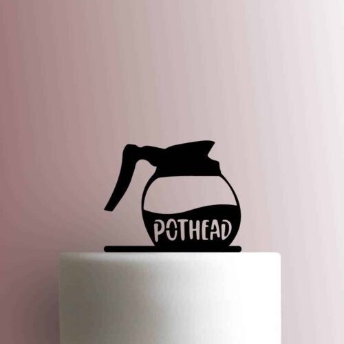 Coffee Pothead 225-B596 Cake Topper