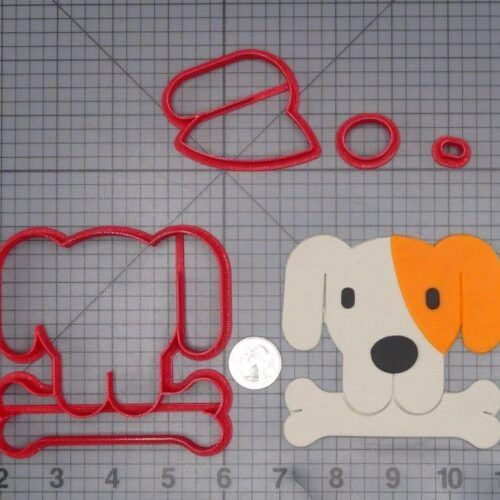 Dog with Bone 266-J103 Cookie Cutter Set