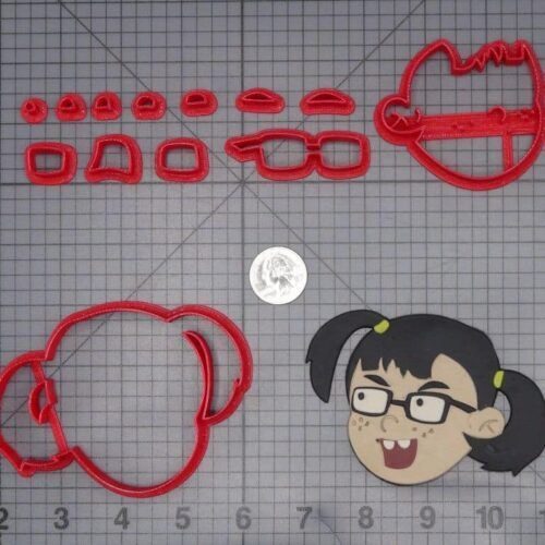 El Chavo - Chilindrina Head 266-J164 Cookie Cutter Set
