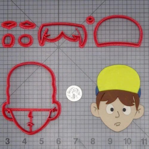 El Chavo - Gordon Head 266-J228 Cookie Cutter Set