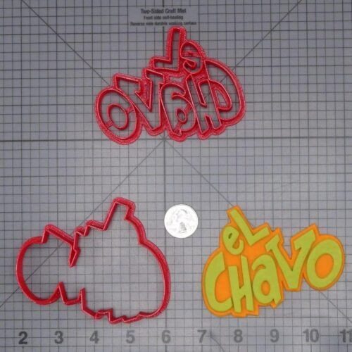 El Chavo Logo 266-J192 Cookie Cutter Set