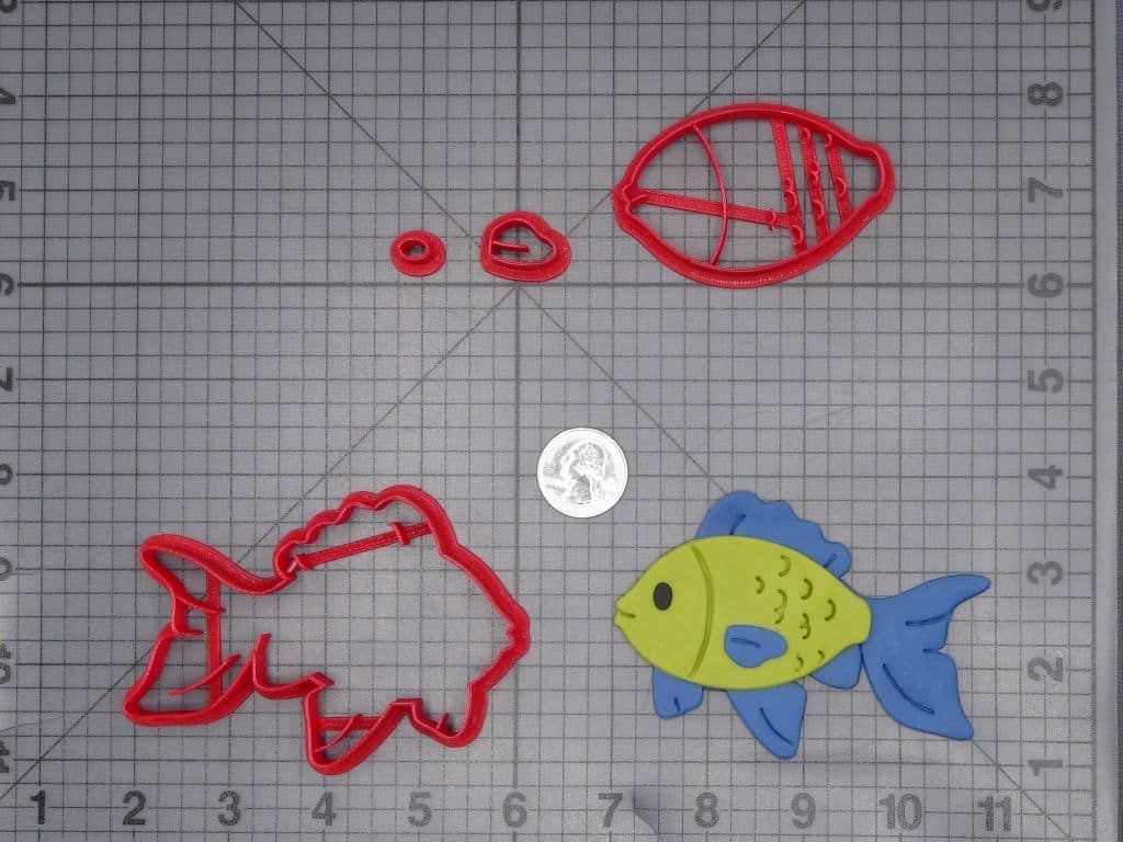 Fish 266-J099 Cookie Cutter Set