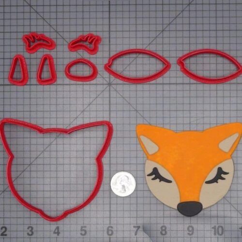 Fox Head 266-J100 Cookie Cutter Set