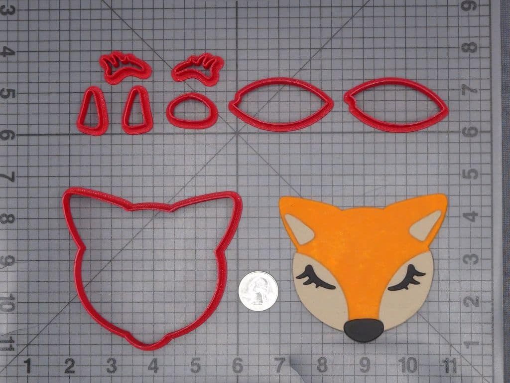 Fox Head 266-J100 Cookie Cutter Set