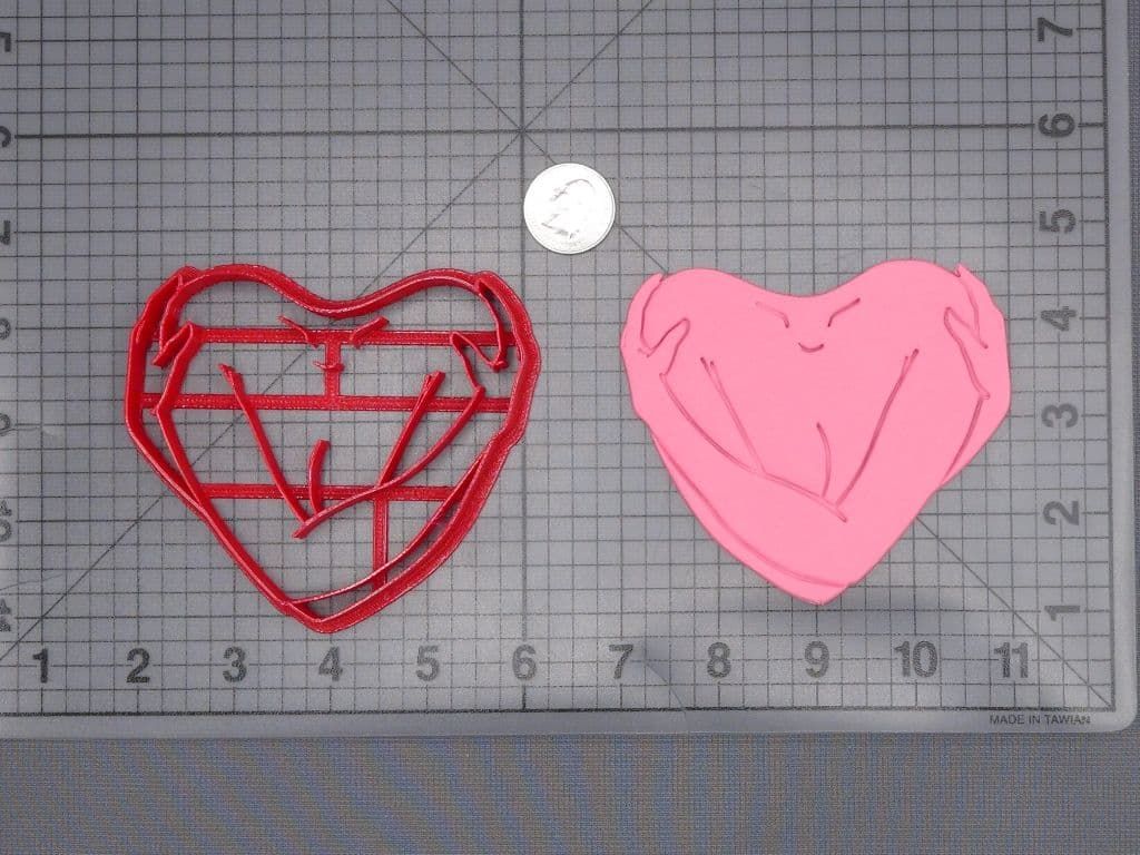 Hug Heart 266-I899 Cookie Cutter