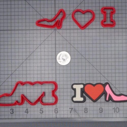 I Love High Heels 266-I962 Cookie Cutter Set
