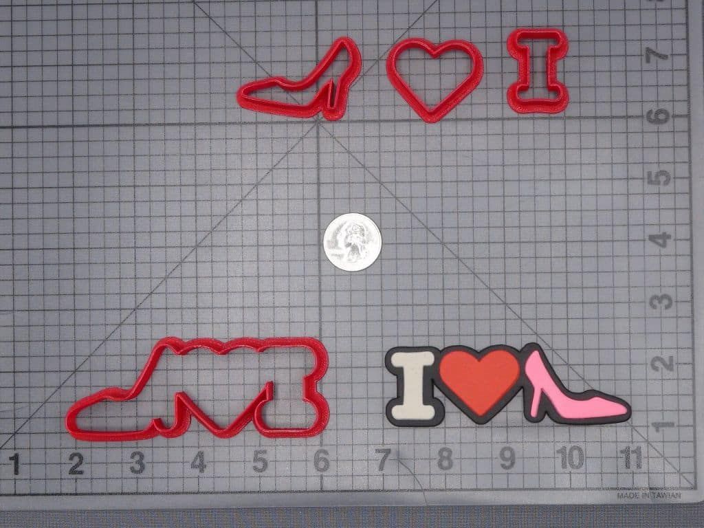 I Love High Heels 266-I962 Cookie Cutter Set