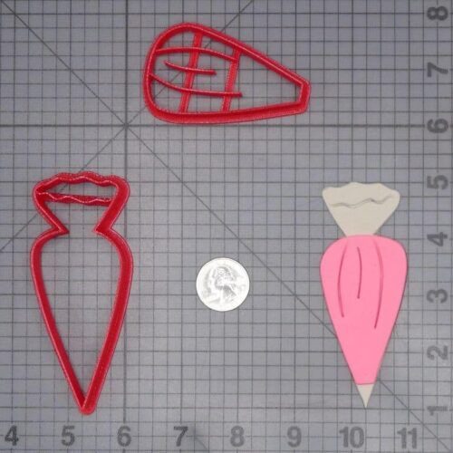 Icing Piping Bag 266-I849 Cookie Cutter Set