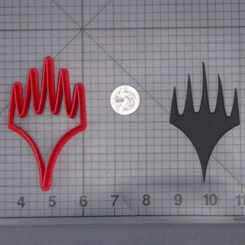 Magic the Gathering Logo 266-J114 Cookie Cutter Silhouette