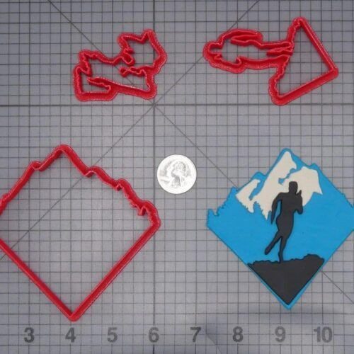 Mountain Running 266-I965 Cookie Cutter Set