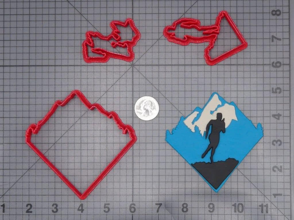 Mountain Running 266-I965 Cookie Cutter Set