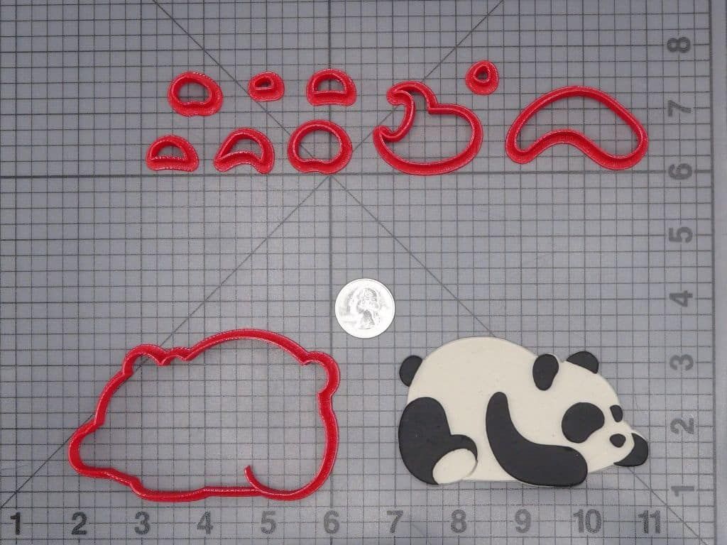Panda Body 266-I746 Cookie Cutter Set