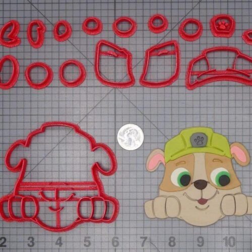 Paw Patrol - Rubble 266-I564 Cookie Cutter Set