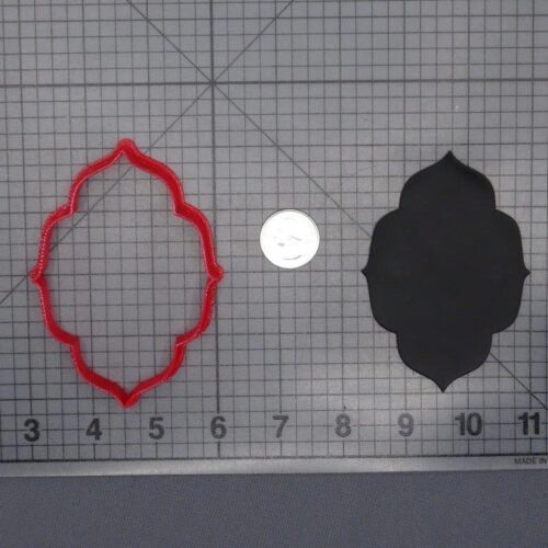 Plaque 266-F561 Cookie Cutter Silhouette