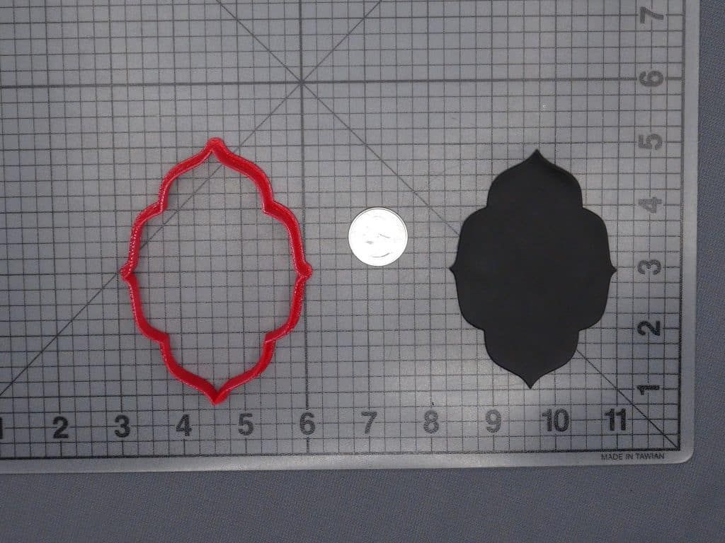Plaque 266-F561 Cookie Cutter Silhouette