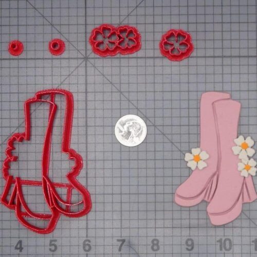Platform Boots 266-I930 Cookie Cutter Set