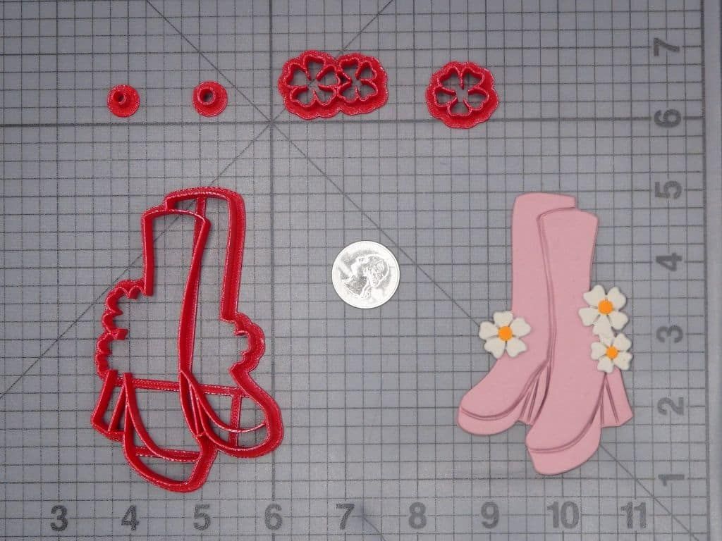 Platform Boots 266-I930 Cookie Cutter Set