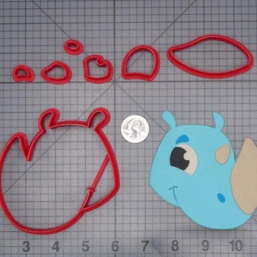 Rhino Head 266-J134 Cookie Cutter Set