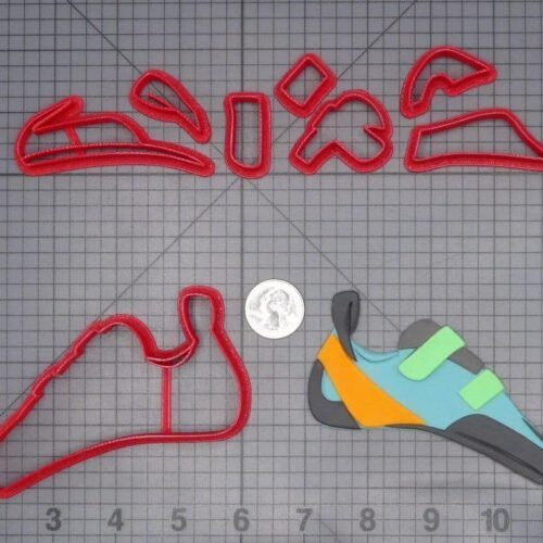 Rock Climbing Shoe 266-I932 Cookie Cutter Set