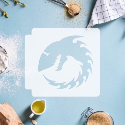 Shark Tribal 783-H967 Stencil