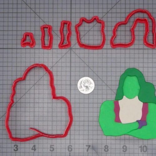 She Hulk 266-J160 Cookie Cutter Set