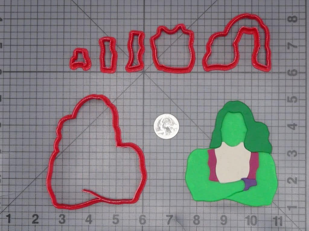 She Hulk 266-J160 Cookie Cutter Set
