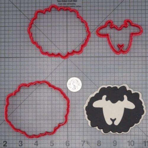 Sheep 266-I995 Cookie Cutter Set