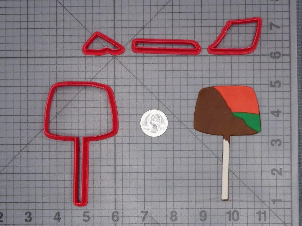 Spicy Watermelon Lollipop 266-I779 Cookie Cutter Set