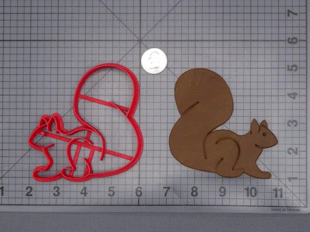 Squirrel Body 266-I800 Cookie Cutter