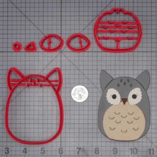 Squishmallow - Nikita Owl 266-J092 Cookie Cutter Set