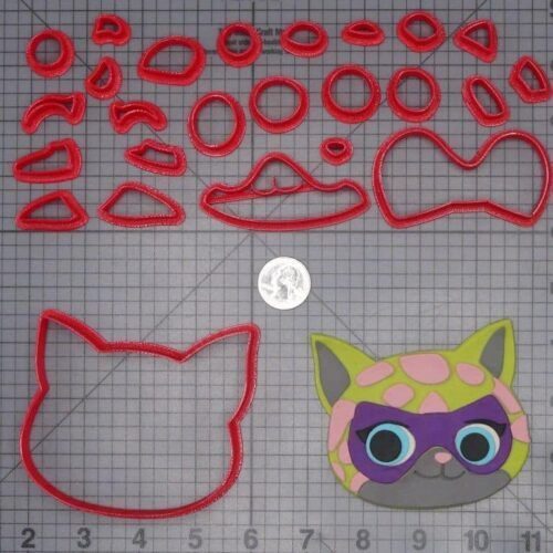 Super Kitties - Sparks Head 266-J022 Cookie Cutter Set