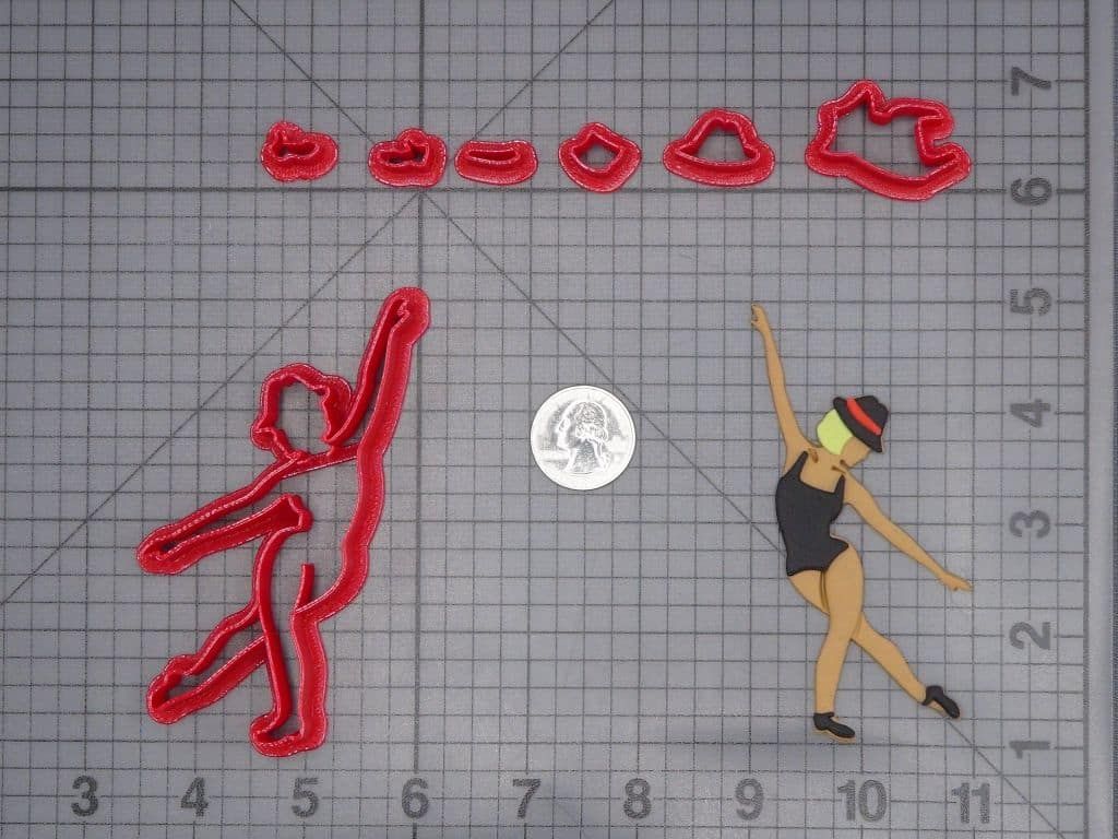 Tap Dancer 266-I686 Cookie Cutter Set