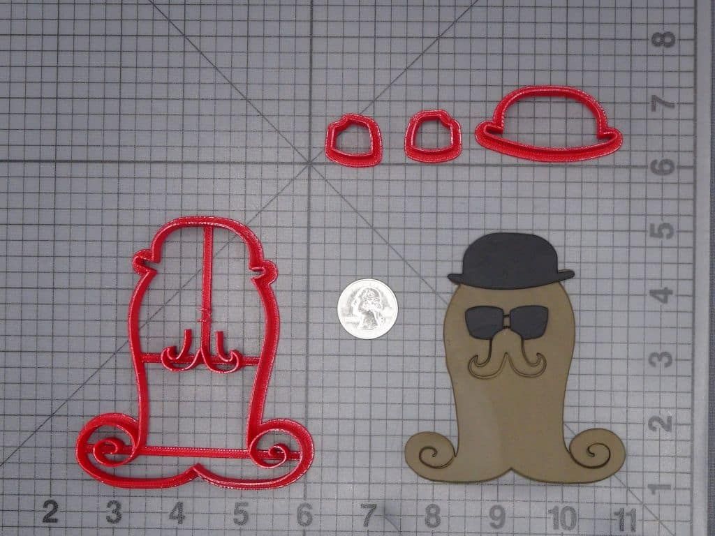 The Addams Family - Cousin It 266-J157 Cookie Cutter Set