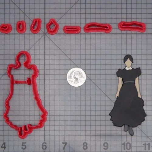 The Addams Family - Wednesday Body 266-I706 Cookie Cutter Set