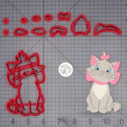 The Aristocats - Marie Cat Body 266-J124 Cookie Cutter Set